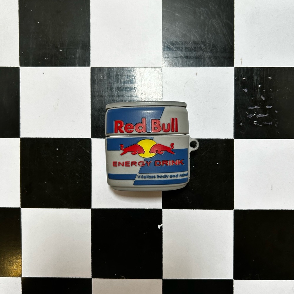 Red Bull Energy Drink Can AirPod Decorative Case